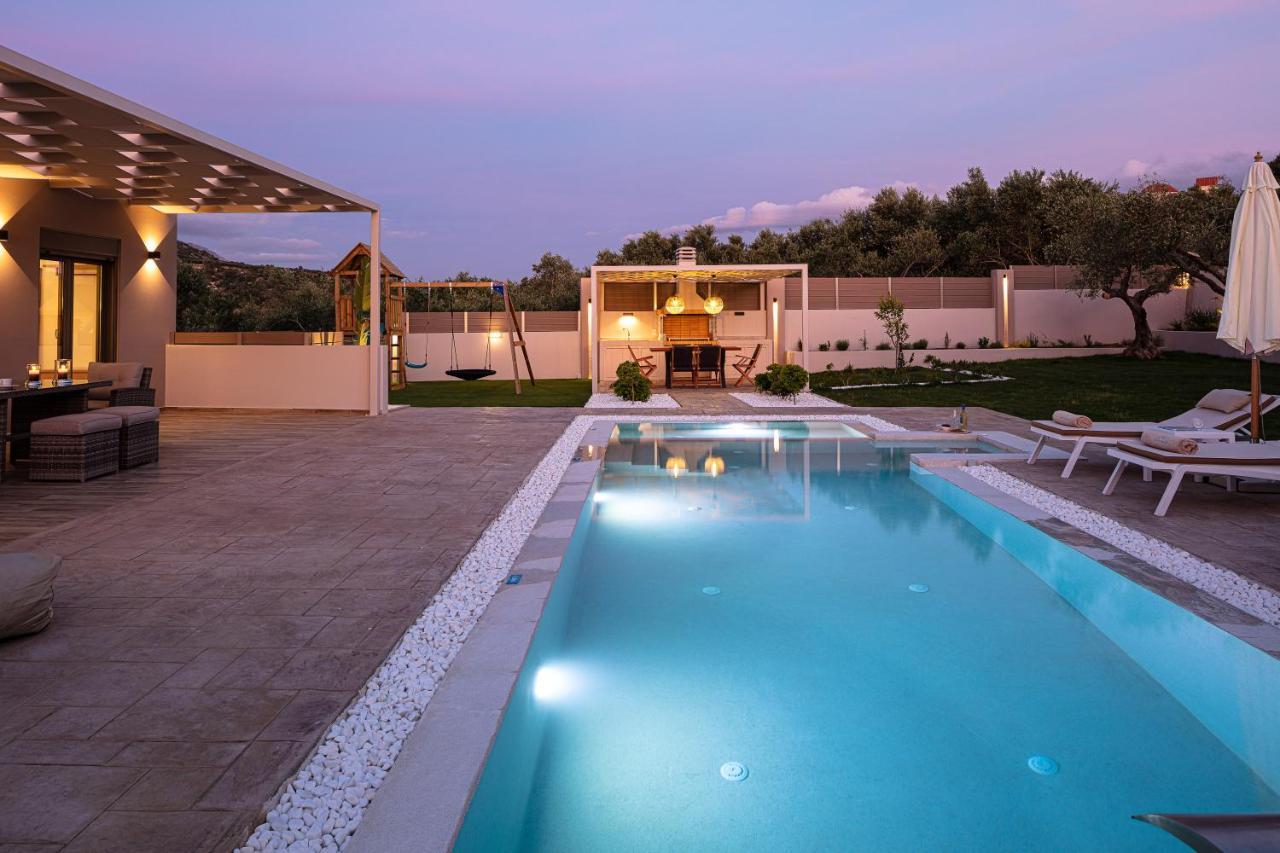 Koin Villa Sunrise, With Heated Pool & Whirlpool Perama  Eksteriør bilde